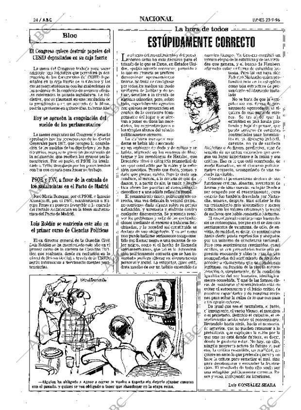 ABC MADRID 23-09-1996 página 24