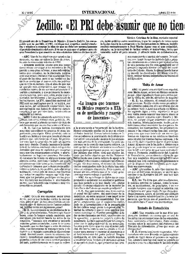 ABC MADRID 23-09-1996 página 30