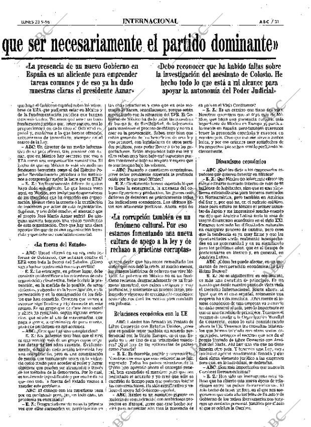 ABC MADRID 23-09-1996 página 31