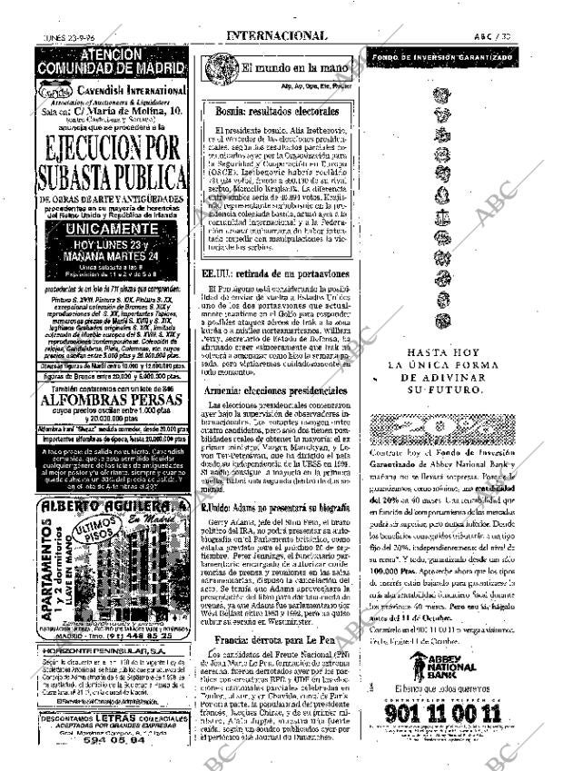 ABC MADRID 23-09-1996 página 33