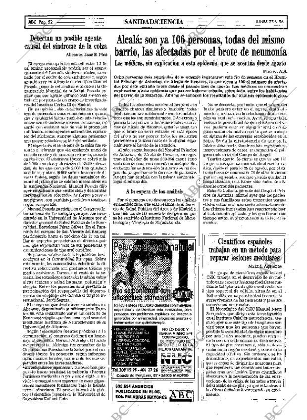 ABC MADRID 23-09-1996 página 52