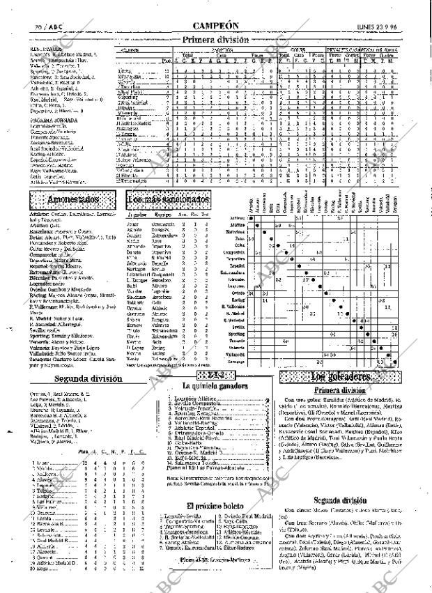 ABC MADRID 23-09-1996 página 70