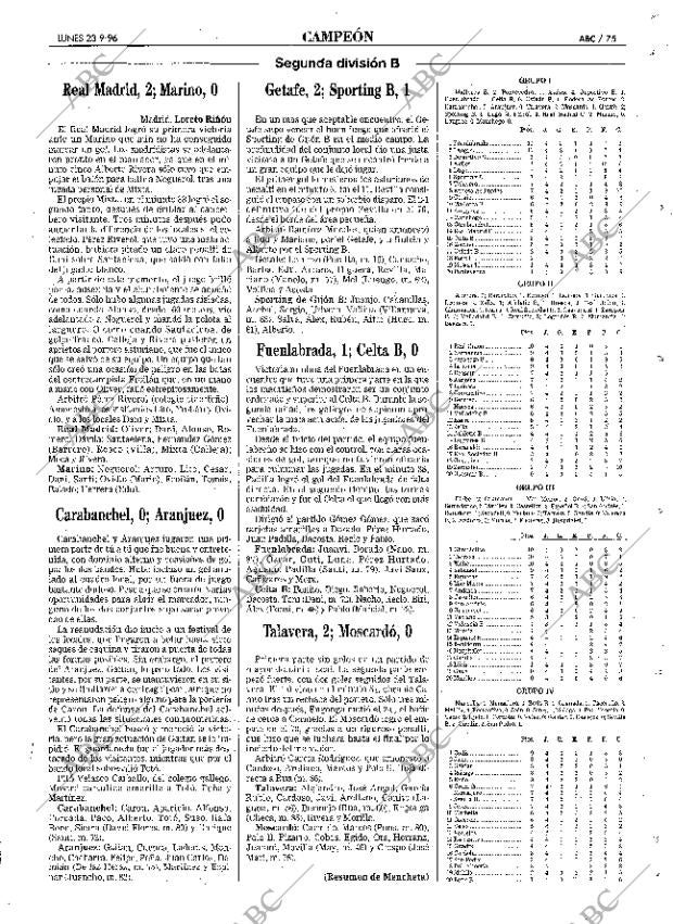 ABC MADRID 23-09-1996 página 75