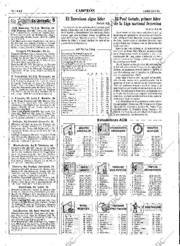 ABC MADRID 23-09-1996 página 78