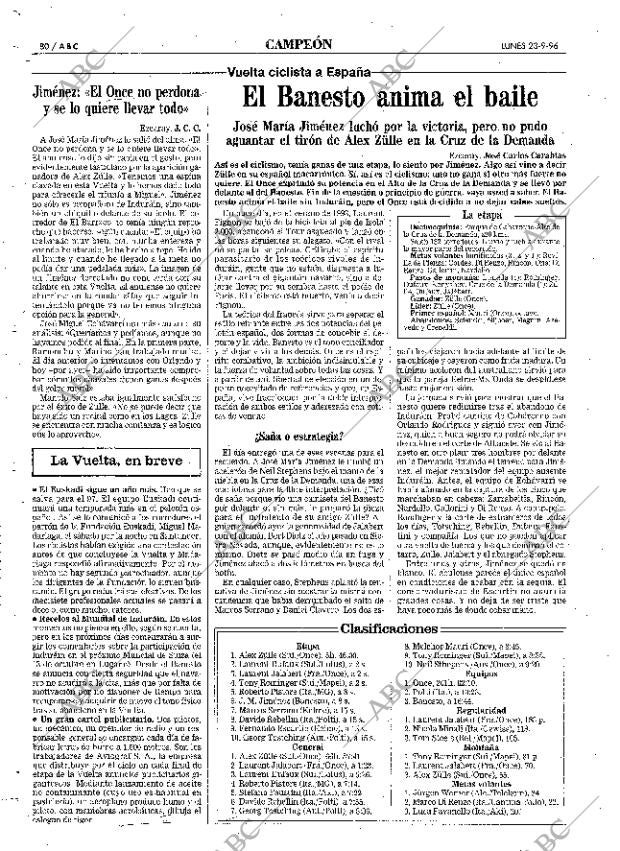 ABC MADRID 23-09-1996 página 80