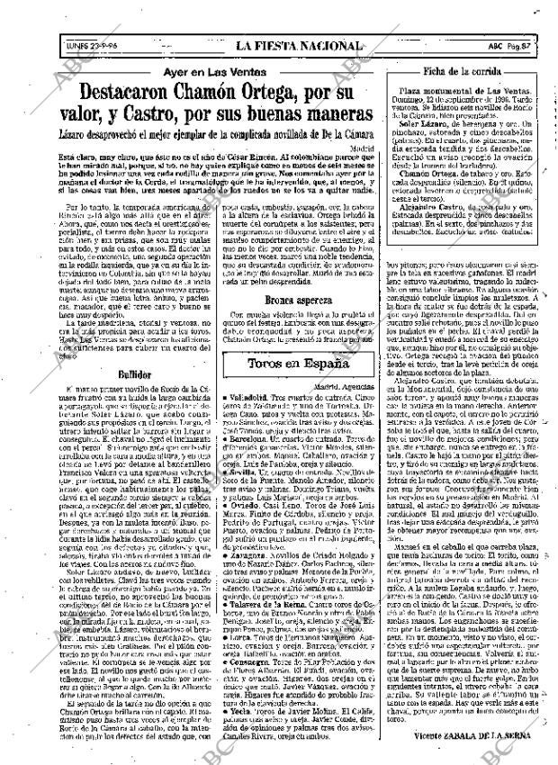 ABC MADRID 23-09-1996 página 87