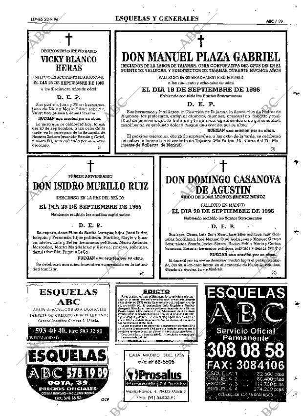ABC MADRID 23-09-1996 página 99