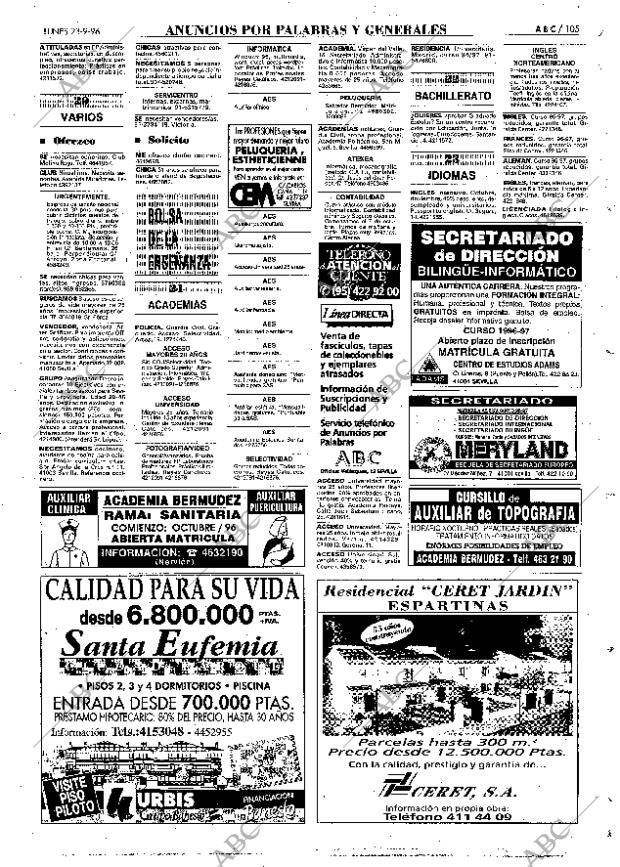 ABC SEVILLA 23-09-1996 página 105