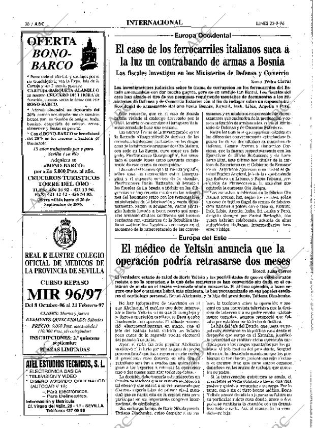 ABC SEVILLA 23-09-1996 página 38