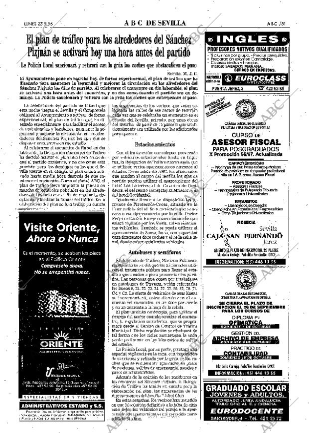 ABC SEVILLA 23-09-1996 página 51