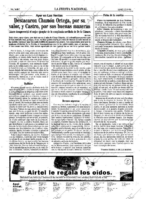 ABC SEVILLA 23-09-1996 página 94