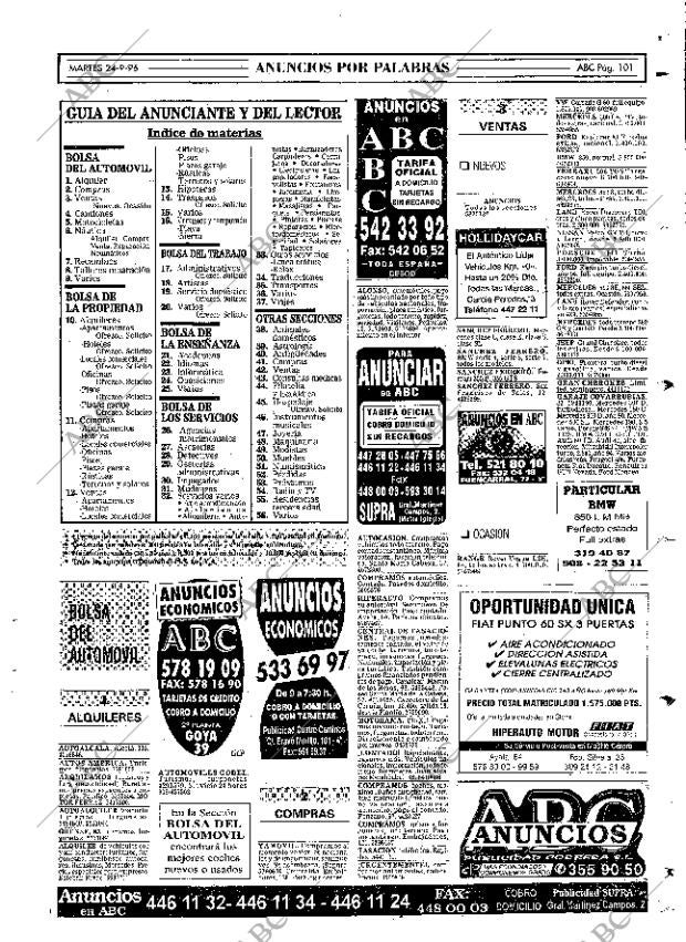ABC MADRID 24-09-1996 página 101