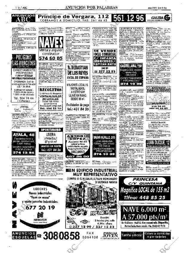 ABC MADRID 24-09-1996 página 110