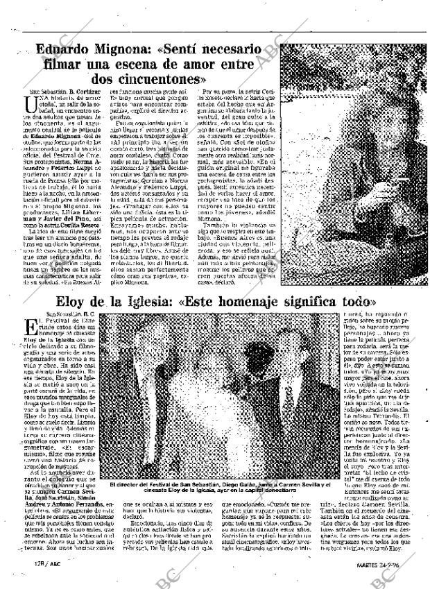 ABC MADRID 24-09-1996 página 128