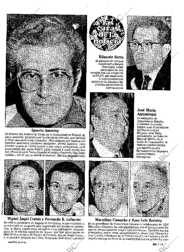 ABC MADRID 24-09-1996 página 13
