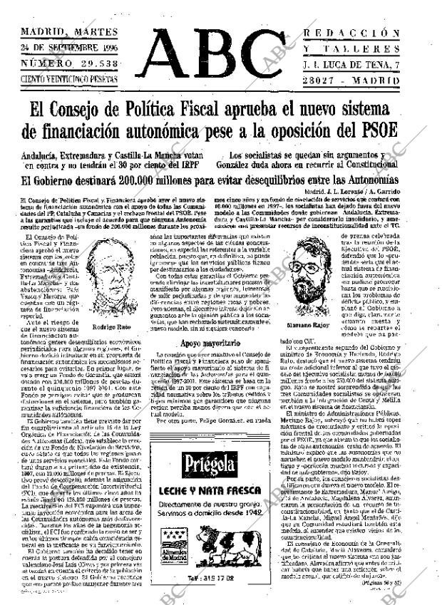 ABC MADRID 24-09-1996 página 15