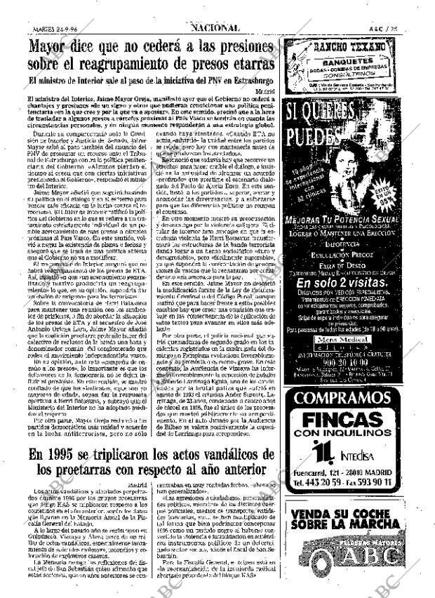 ABC MADRID 24-09-1996 página 25