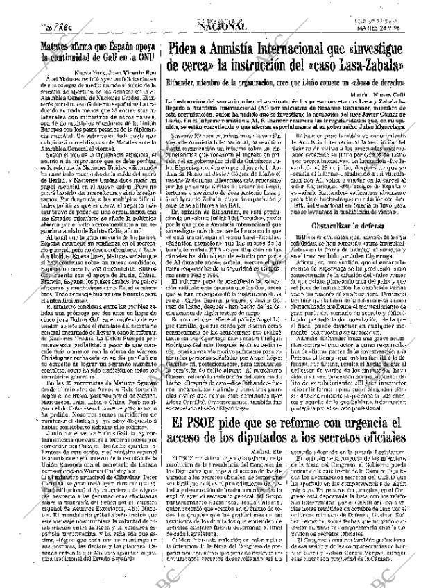 ABC MADRID 24-09-1996 página 26