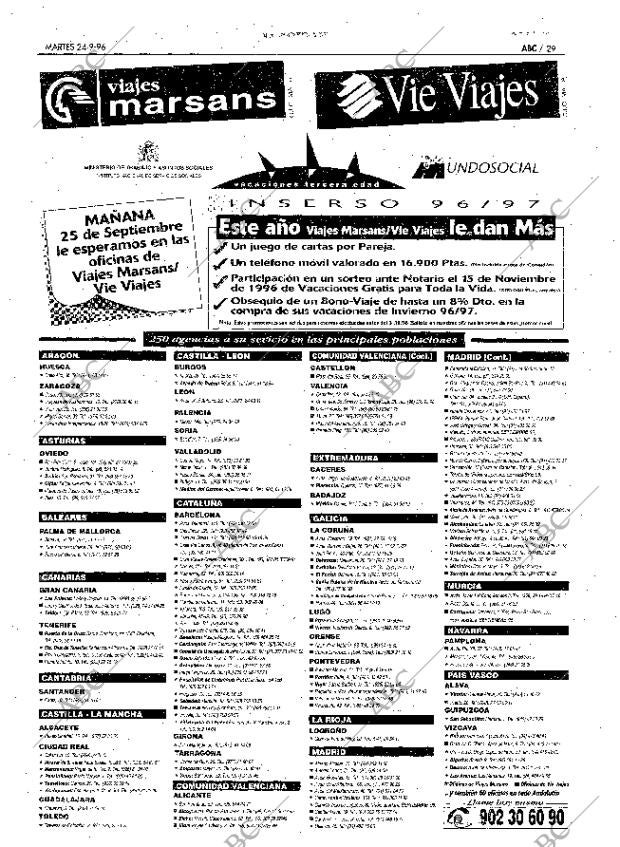 ABC MADRID 24-09-1996 página 29