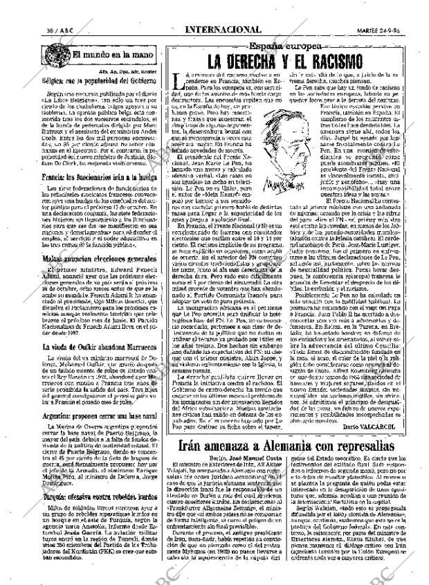 ABC MADRID 24-09-1996 página 38