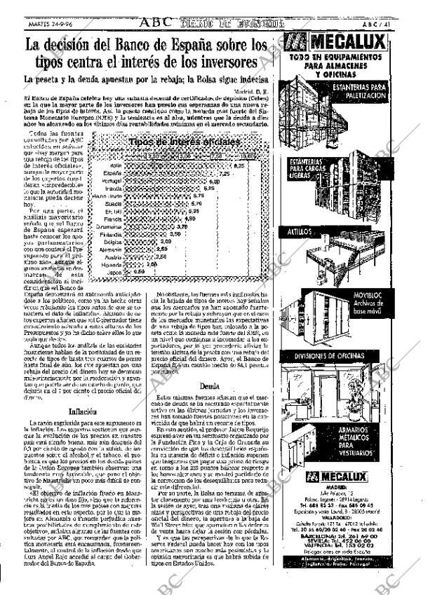 ABC MADRID 24-09-1996 página 41
