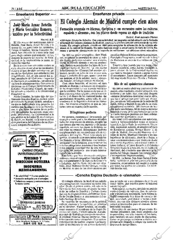 ABC MADRID 24-09-1996 página 76