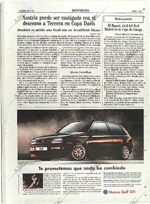 ABC MADRID 24-09-1996 página 83