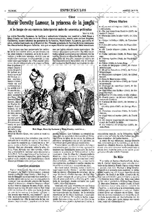 ABC MADRID 24-09-1996 página 90