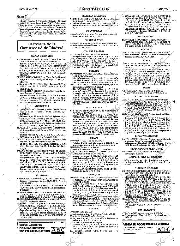 ABC MADRID 24-09-1996 página 97