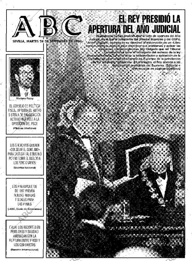 ABC SEVILLA 24-09-1996 página 1