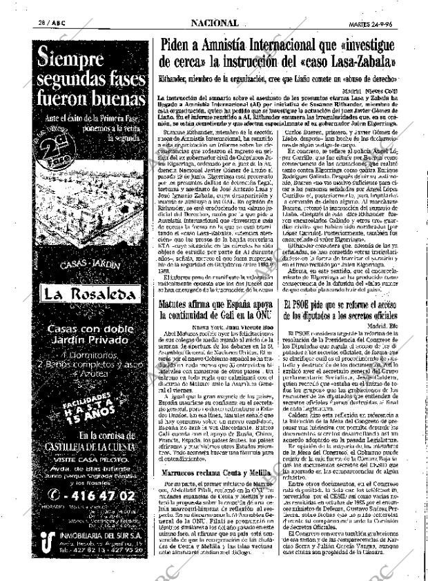 ABC SEVILLA 24-09-1996 página 28