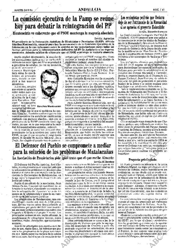 ABC SEVILLA 24-09-1996 página 41