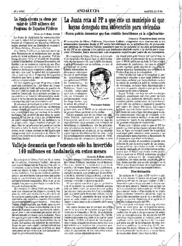 ABC SEVILLA 24-09-1996 página 42