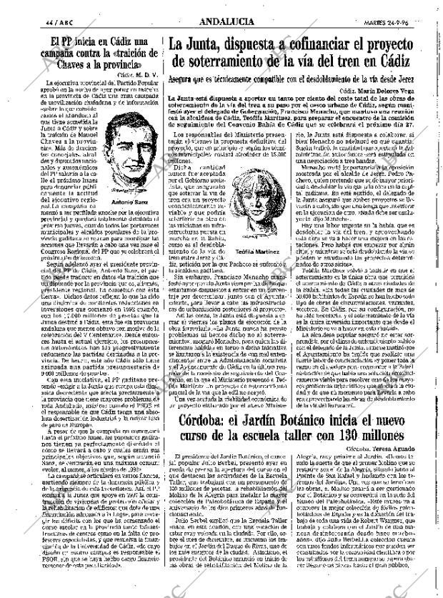 ABC SEVILLA 24-09-1996 página 44