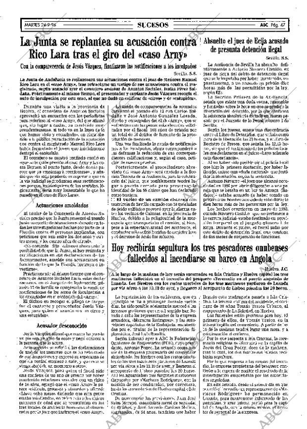 ABC SEVILLA 24-09-1996 página 47