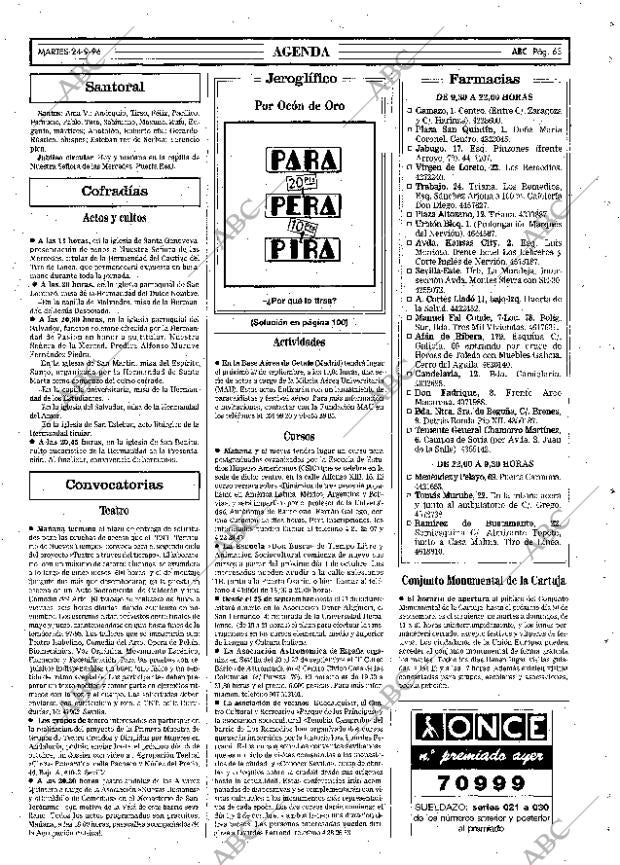 ABC SEVILLA 24-09-1996 página 63