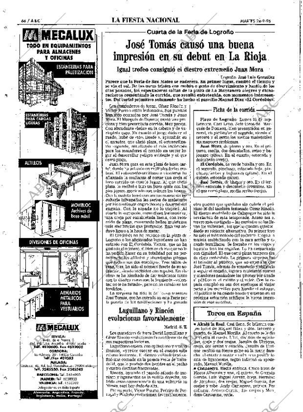 ABC SEVILLA 24-09-1996 página 66
