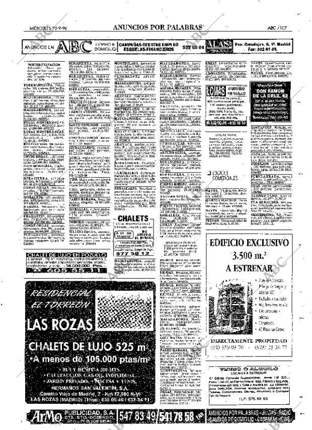 ABC MADRID 25-09-1996 página 107