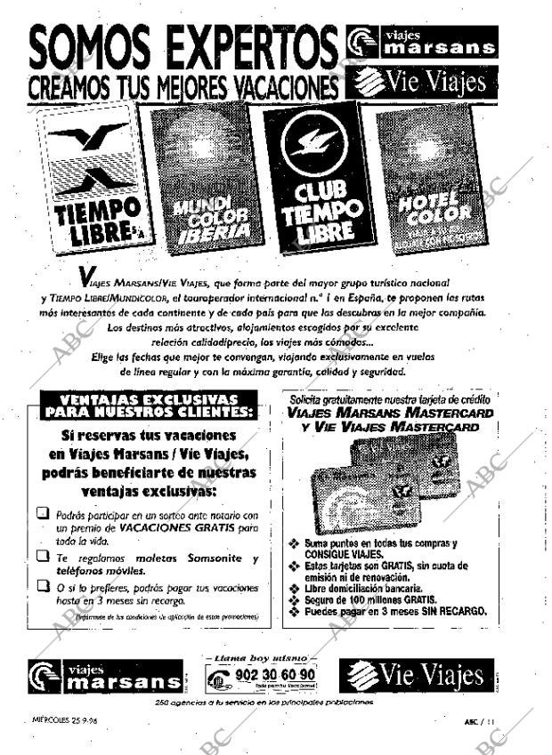 ABC MADRID 25-09-1996 página 11