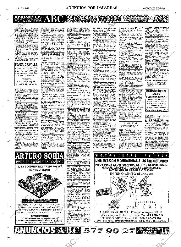 ABC MADRID 25-09-1996 página 110