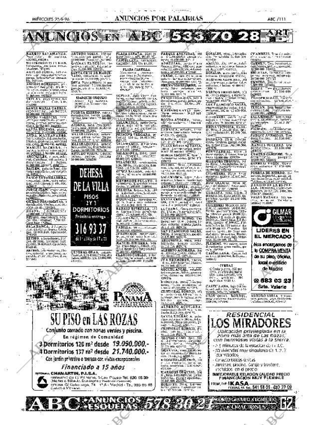 ABC MADRID 25-09-1996 página 111