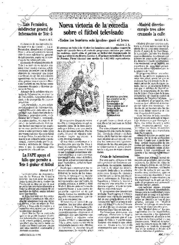 ABC MADRID 25-09-1996 página 131
