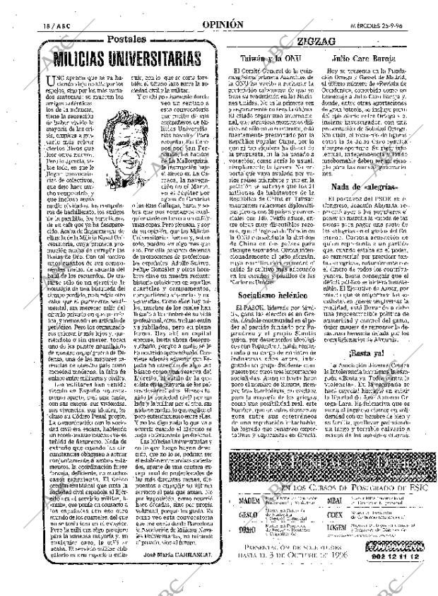 ABC MADRID 25-09-1996 página 18