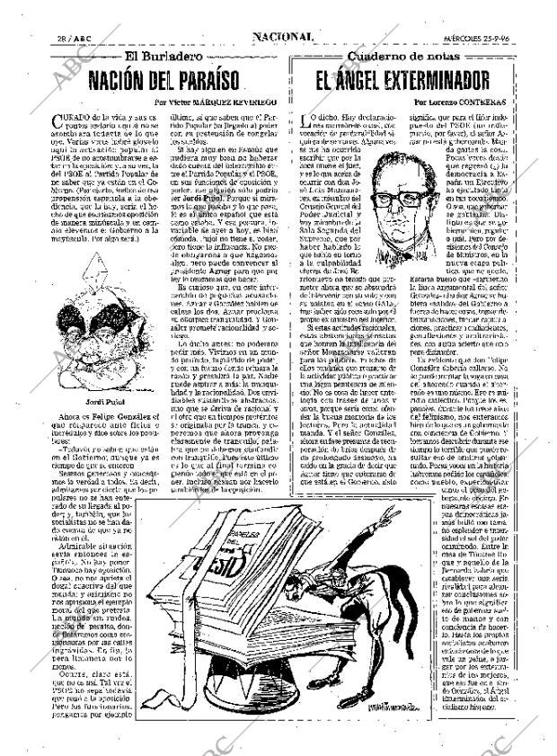 ABC MADRID 25-09-1996 página 28