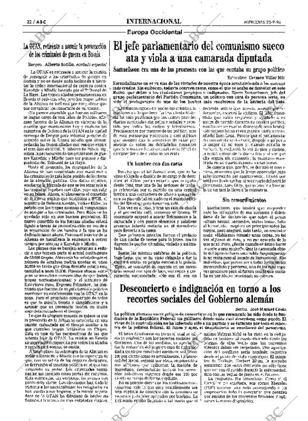 ABC MADRID 25-09-1996 página 32
