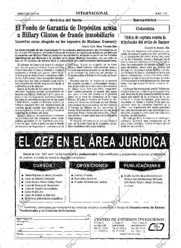 ABC MADRID 25-09-1996 página 35
