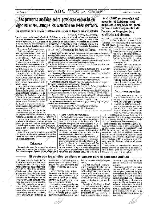 ABC MADRID 25-09-1996 página 40
