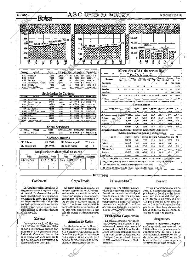 ABC MADRID 25-09-1996 página 46