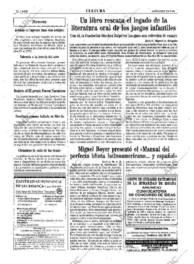 ABC MADRID 25-09-1996 página 52