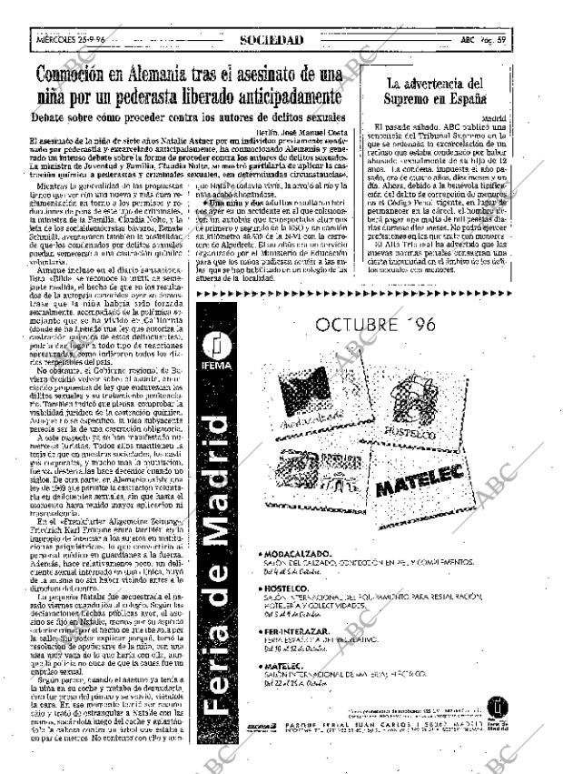 ABC MADRID 25-09-1996 página 59